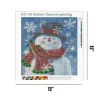 Snowman  | Full Round Diamond Painting Kits