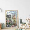 Morning In Paris-14CT Stamped Cross Stitch 29*41cm/11.42*16.14in tapestrymarket