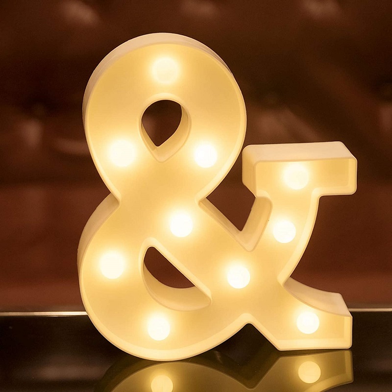 

Letter light LED small night light, 501 Original