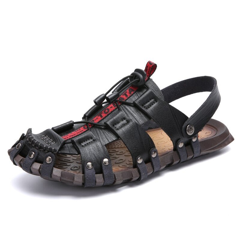 Summer Men's Sandals Breathable Beach Outdoor Shoes Summer Roman Luxury Men Sandals Slippers Men's Sandals Slippers Soft Bottom