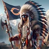 Indians nfl chicago bears-round drill diamond painting-40*40cm