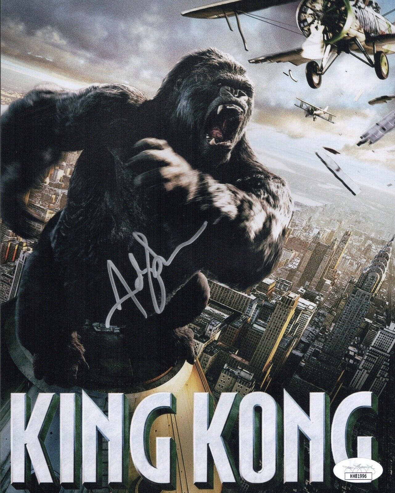 Andy Serkis KING KONG Signed 8x10 Photo Poster painting MOTION CAP LEGEND Autograph JSA COA Cert