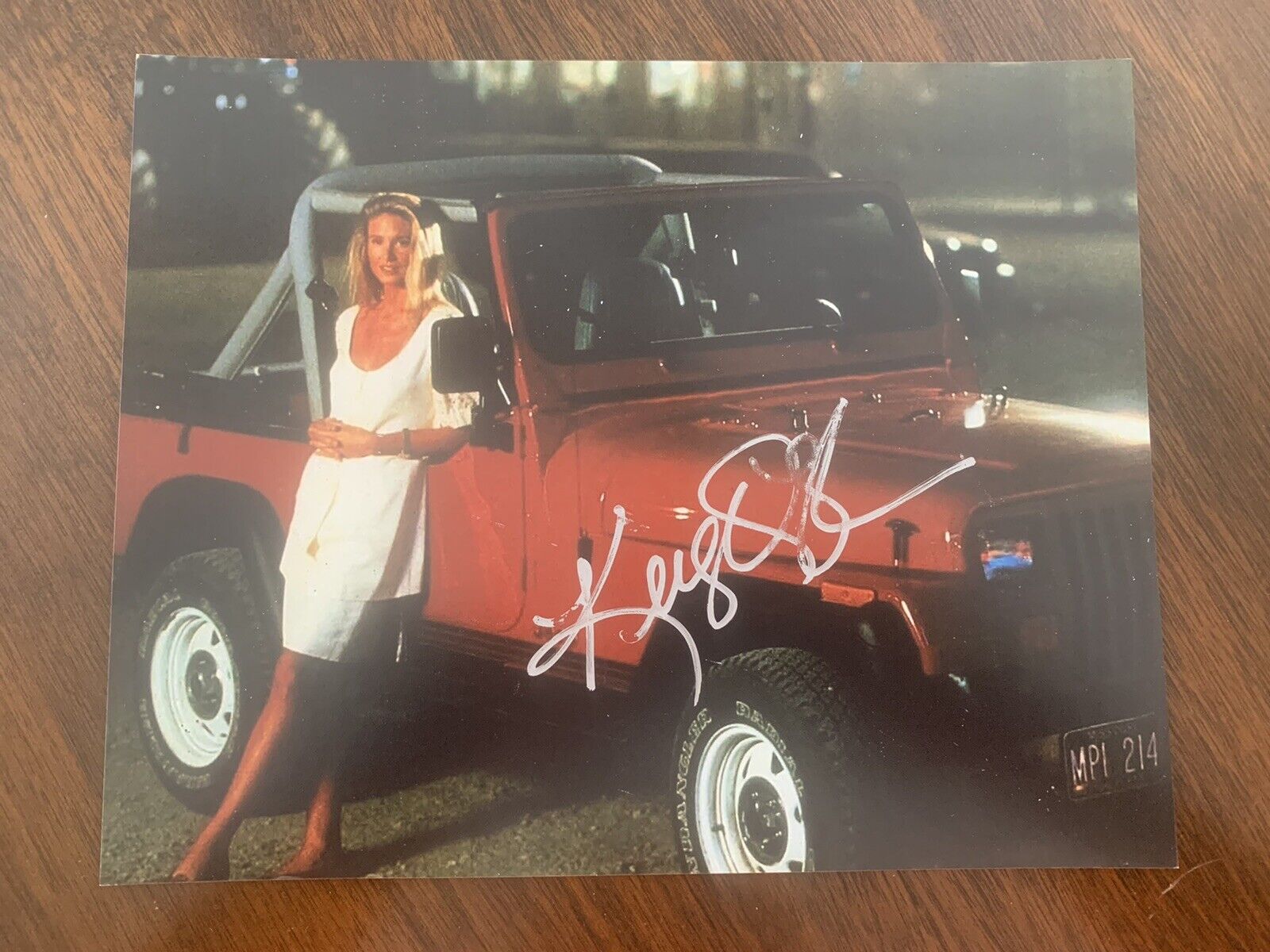 Kelly Lynch signed 8x10 Photo Poster painting Roadhouse Sexy Autographed