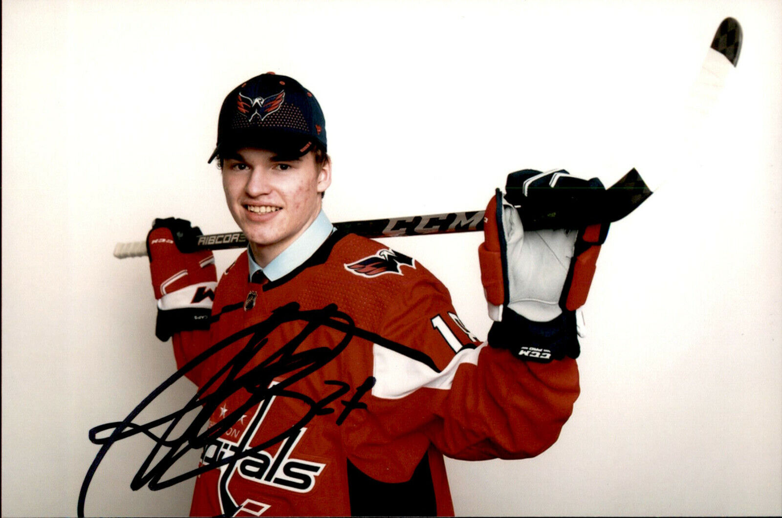 Alexander Alexeyev SIGNED autographed 4x6 Photo Poster painting WASHINGTON CAPITALS