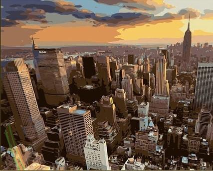 

Aerial View of New York – Cities Paint By Numbers - 40*50CM, 501 Original