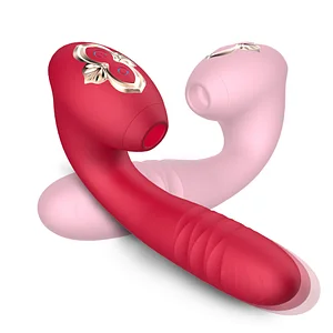 Sucking Vibration Telescopic Vibrator – G-Spot Orgasm and Clitoral Stimulator for Women