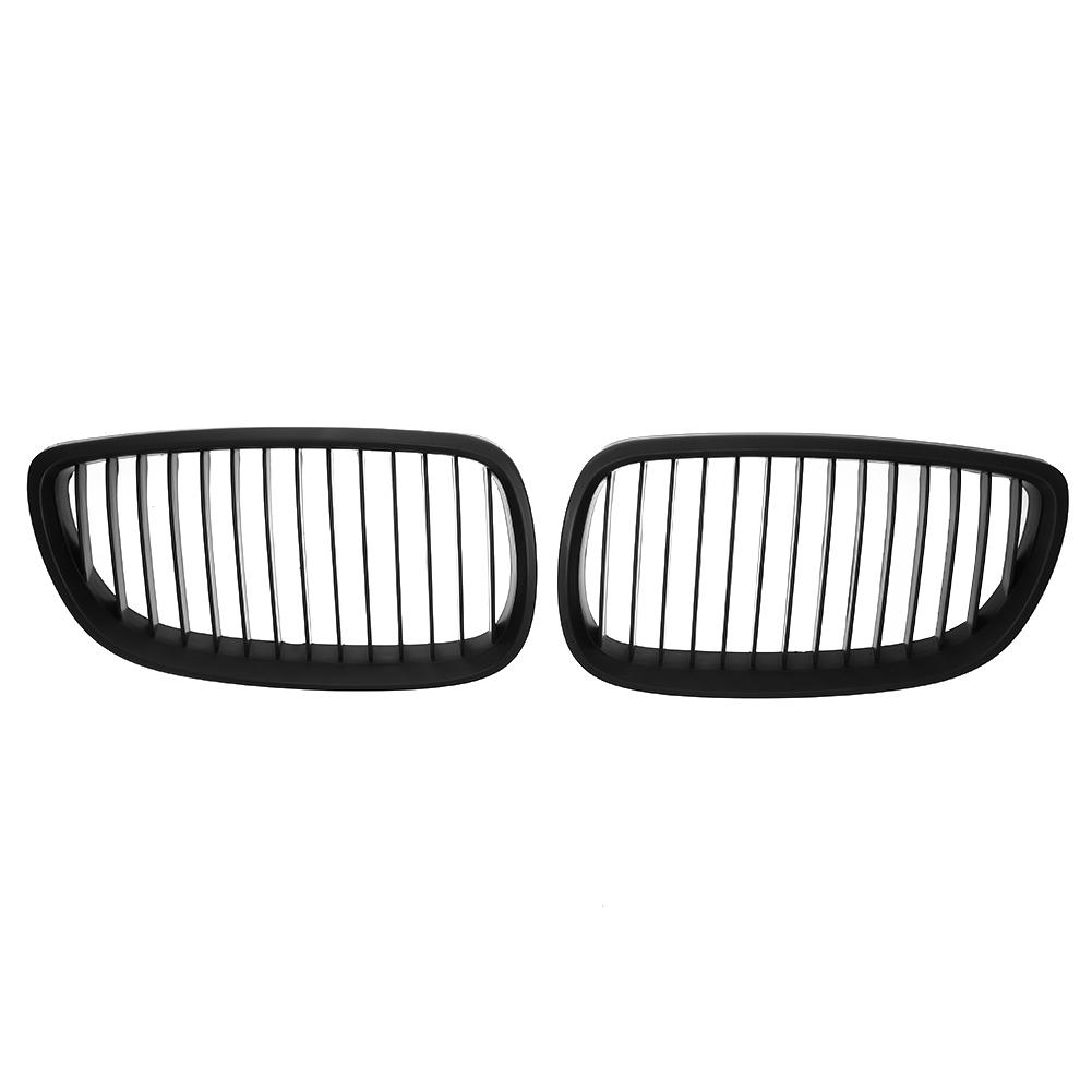 

1 Pair Front Kidney Grille for BMW E92 E93 M3 06-10 Car Racing Matte Black, 501 Original