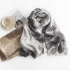 Snake Pattern Autumn Winter Shawl Scarf