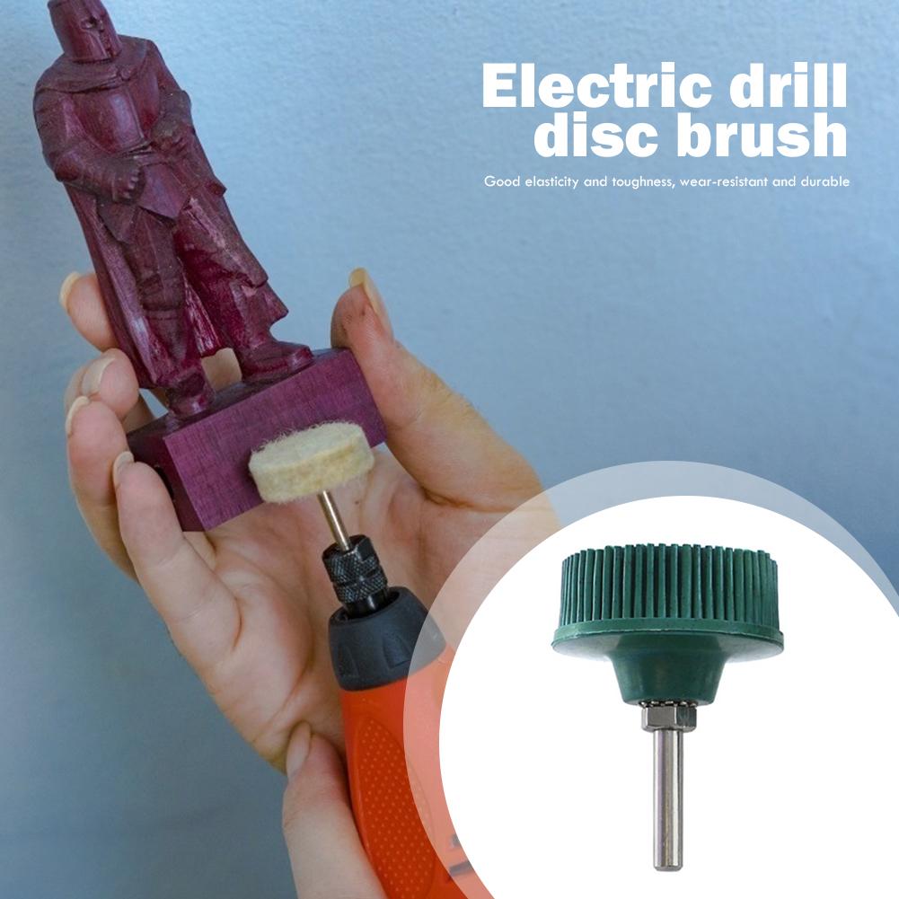 

Electric Drill Disc Brush Emery Rubber Abrasive Deburring Polishing Brush, 501 Original