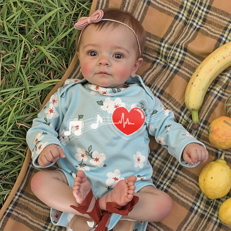18" Real Lifelike Reborn Newborn Baby Doll Girl Named Sum With Realistic Blue Opened Eyes By Rsgdolls®：Realistic Reborn Baby Dolls By Rsgdolls®
