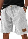 Men's Linen Shorts by Inlyline