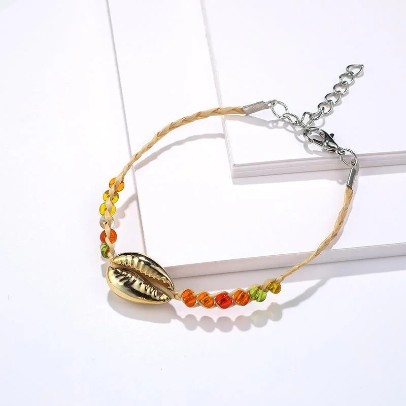 Women plus size clothing Beach Shell Beaded Bracelet Wholesale Cheap Jewelry-Nordswear