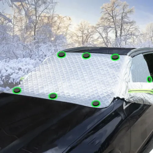 Dronehint 270x115cm Magnetic Auto Car Front Parts Windscreen Sunshade Snow Cover Protector (For: GMC) Parts