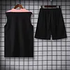 2025/2026 Psg Paris Pre-Match Training Black Pink Vest+Shorts Football1:1 Thai Quality