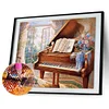 (5 Sizes) Piano-Full Square Diamond Painting