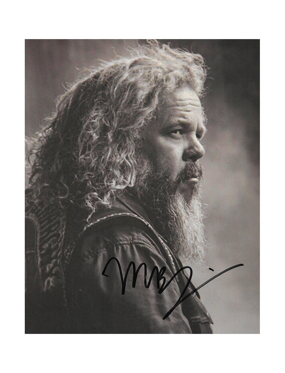 8x10 Sons Of Anarchy Print Signed by Mark Boone Jr. 100% Authentic With COA