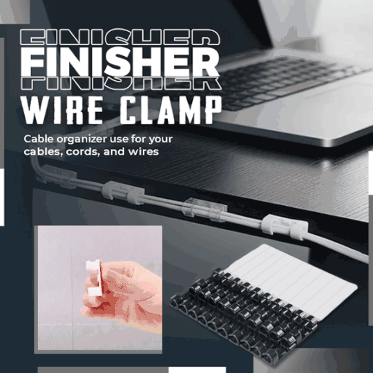 ✨Home essentials:Finisher Wire Clamp