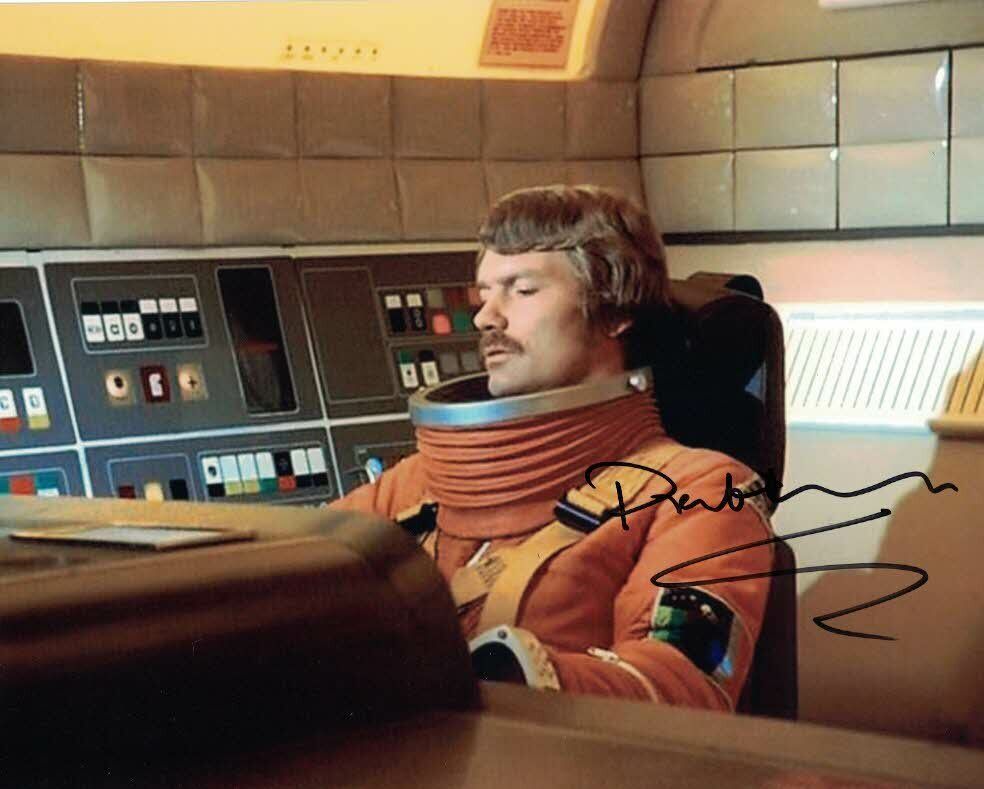 PRENTIS HANCOCK in Space 1999 hand signed 10 x 8 Photo Poster painting