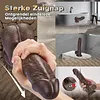 💎Nagy, fekete, realisztikus 3 az 1-ben t&aacute;vir&aacute;ny&iacute;t&oacute;s dild&oacute;, 18 cm. ✅ 10 vibr&aacute;ci&oacute;s szint, 5 ny&uacute;jt&aacute;si &eacute;s fejforgat&aacute;si szint. Vonz&oacute;bb, mint egy igazi p&eacute;nisz.