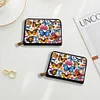 Diamond Painting Butterfly Card Holder Coin Purse Diamond Art Wallet Pouch for Women