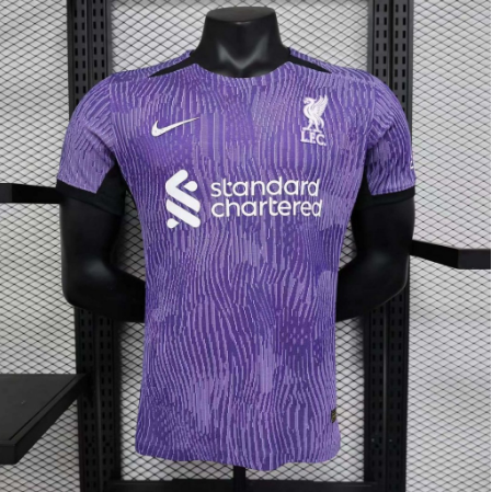 2023/2024 Liverpool Third Away Player Version Men's Football T-Shirt