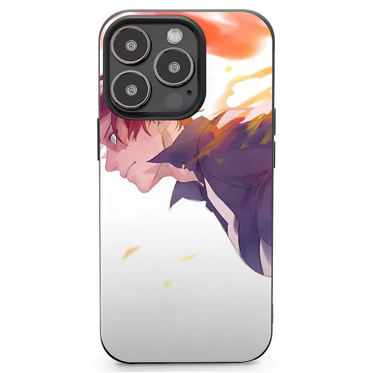 Shoto Todoroki Anime My Hero Academia Phone Case Mobile Phone Shell IPhone 13 and iPhone14 Pro Max and IPhone 15 Plus Case - Heather Prints Shirts