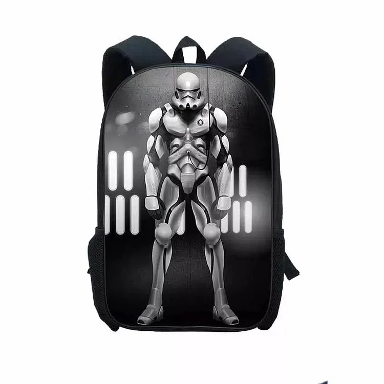 Mayoulove Star Wars First Order Stormtrooper #18 Backpack School Sports Bag-Mayoulove