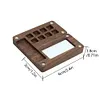 Wooden Empty Box Portable Palette Travel Paint (8 Grids)