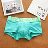 Cotton man underwear low waisted letters belt trendy plus size Skin-Friendly comfortable sweat-absorbing boxer shorts