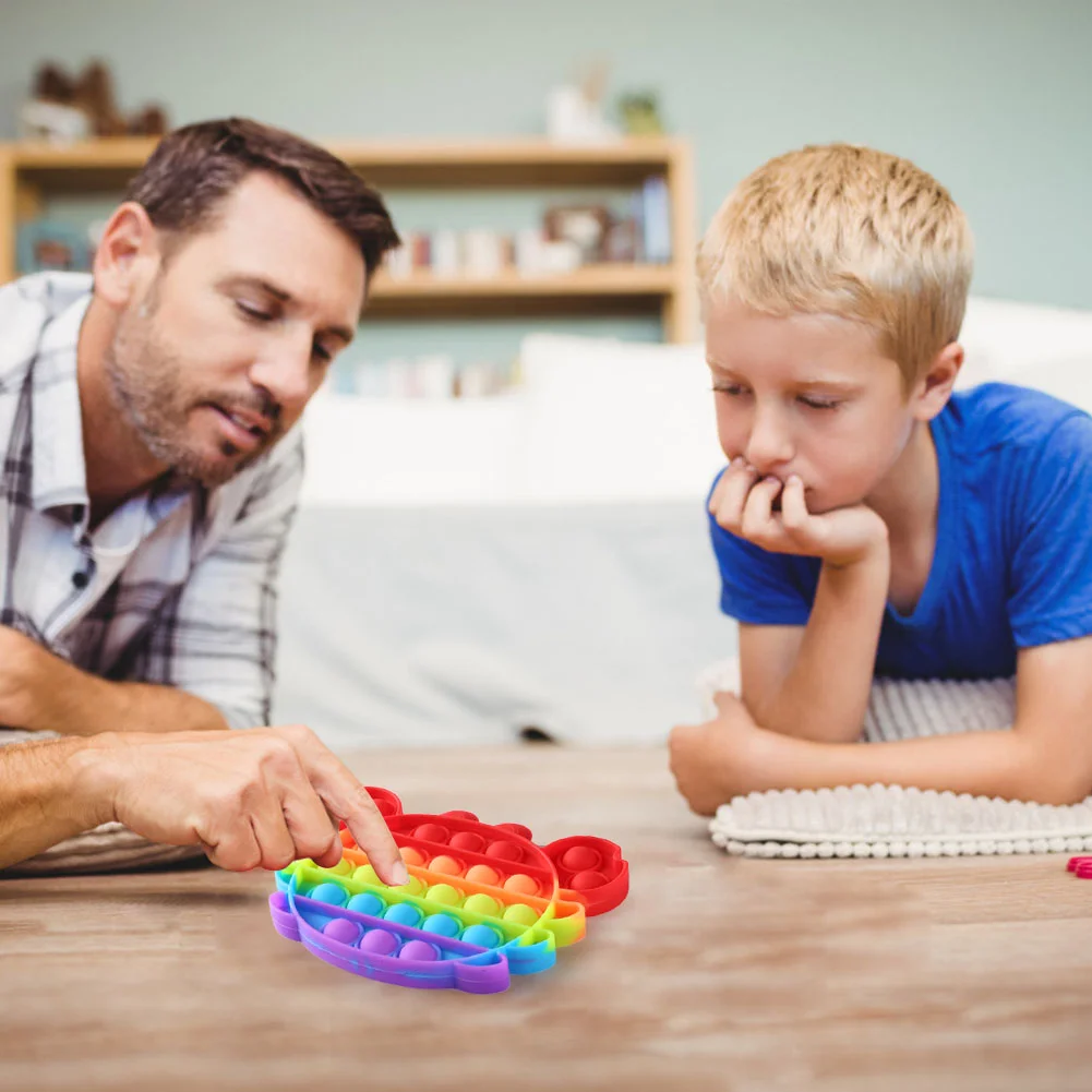 Push Bubble Sensory Toys Silicone Anti-Stress Vent Toys (Crab)