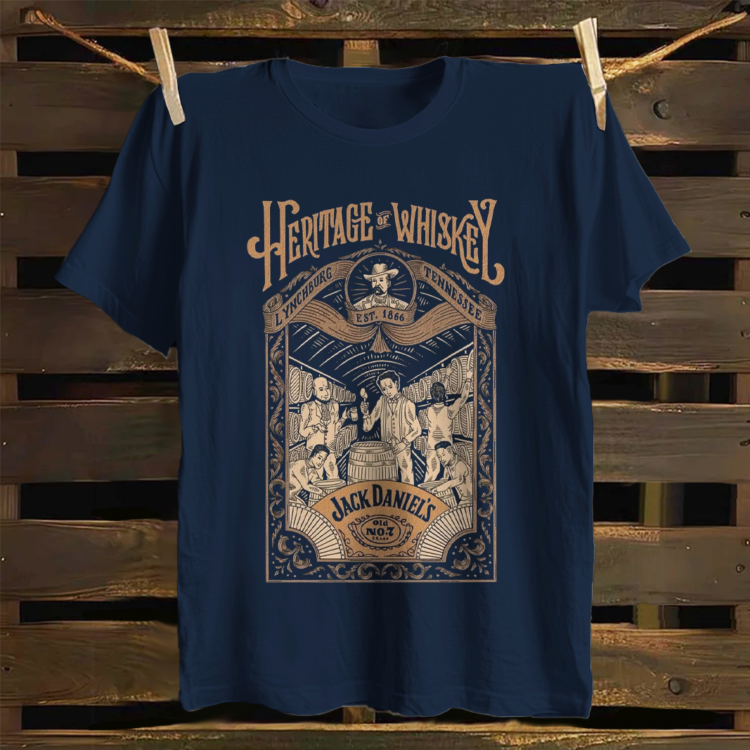 Heritage Of Whiskey Graphic T-shirt / TECHWEAR CLUB / Techwear