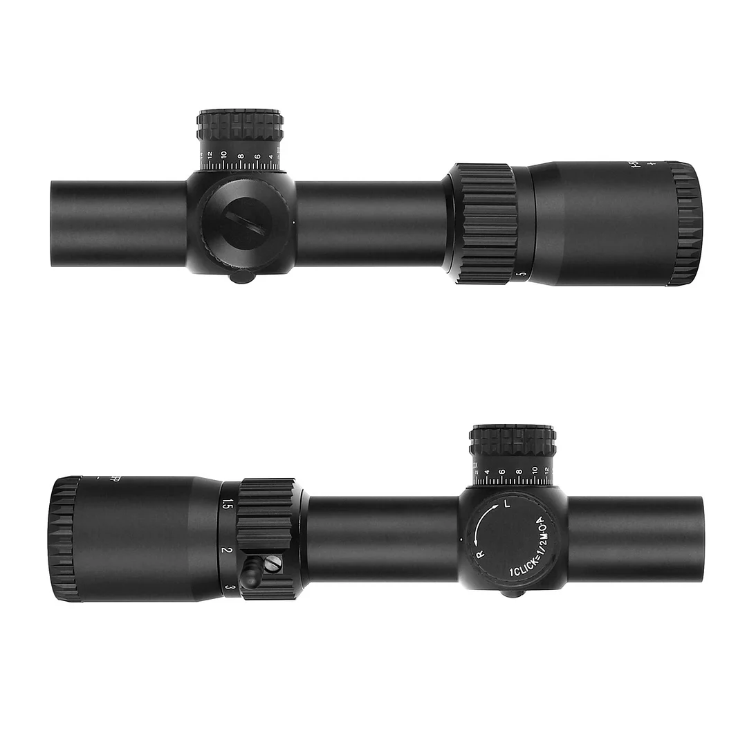ohhunt® 1-5X24 IR 30MM SFP Red Illuminator LPVO Scope