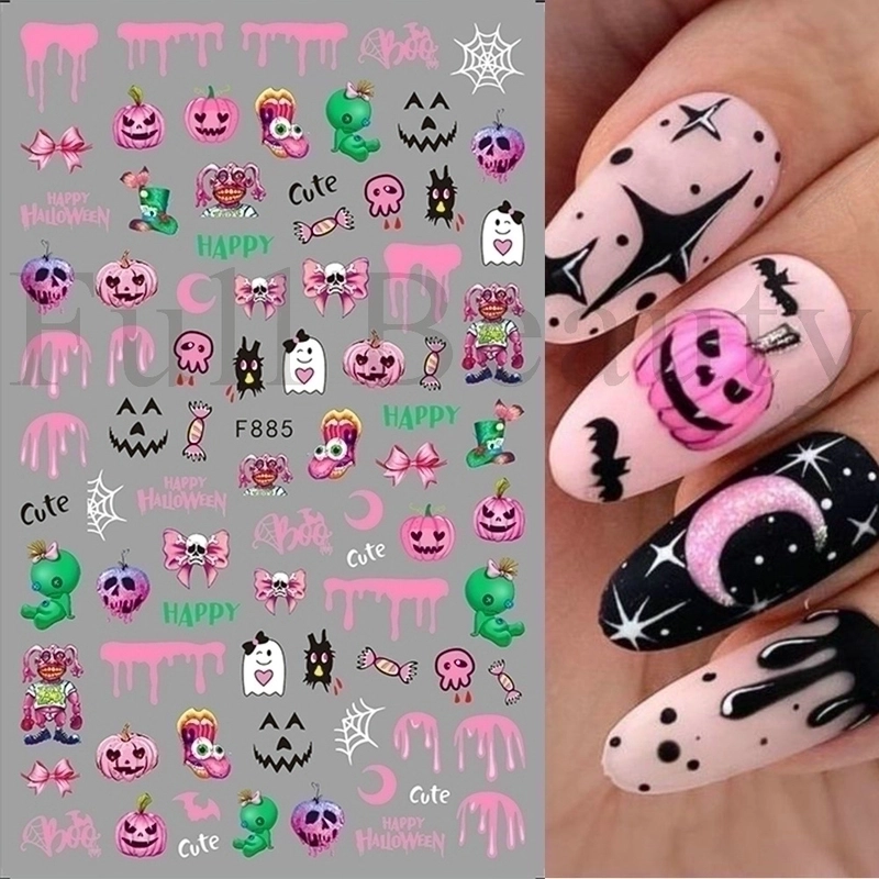Cute Cartoon Pvc Nail Patches 1 Set
