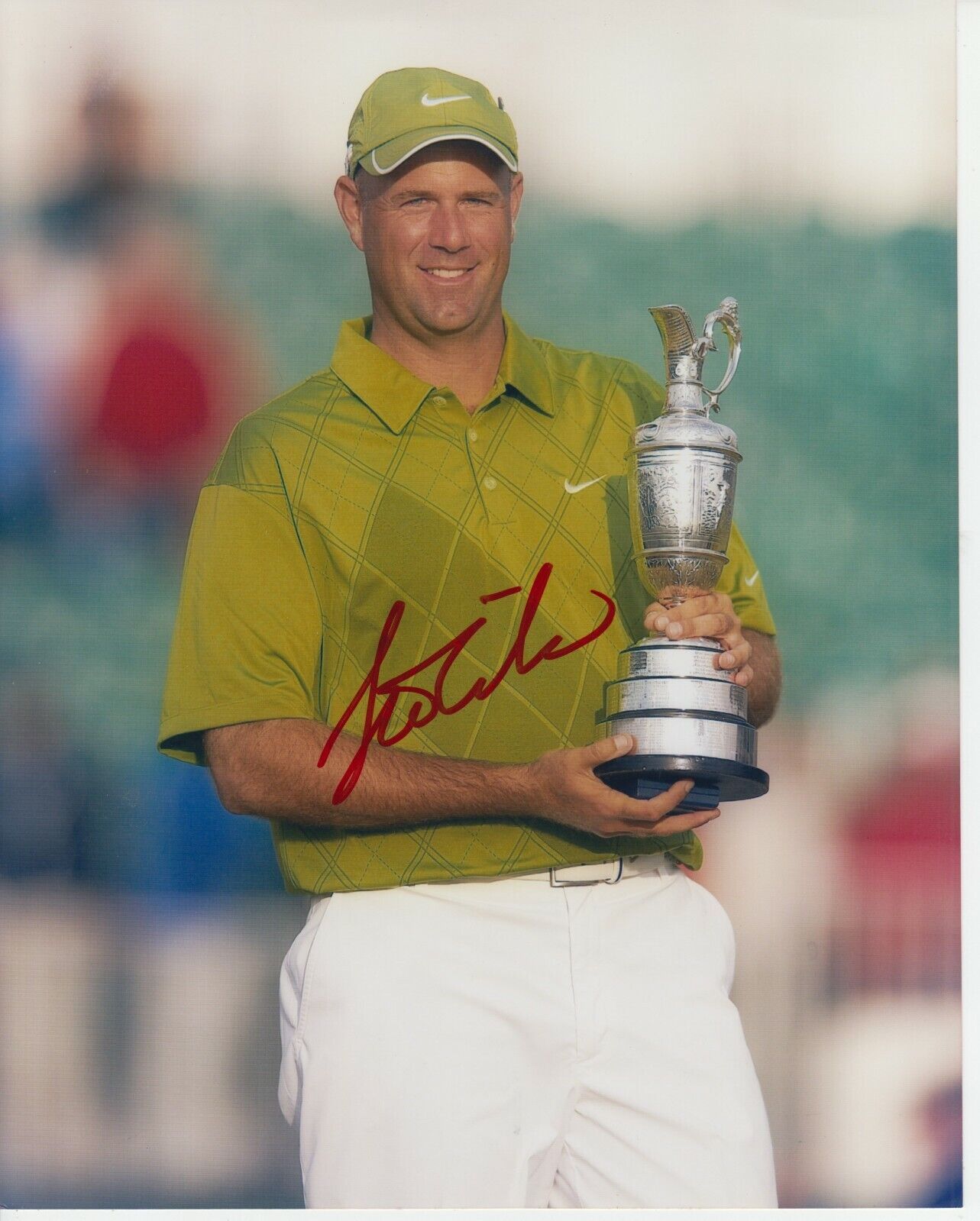 Stewart Cink 2009 British Open 8x10 Signed w/ COA Golf #2