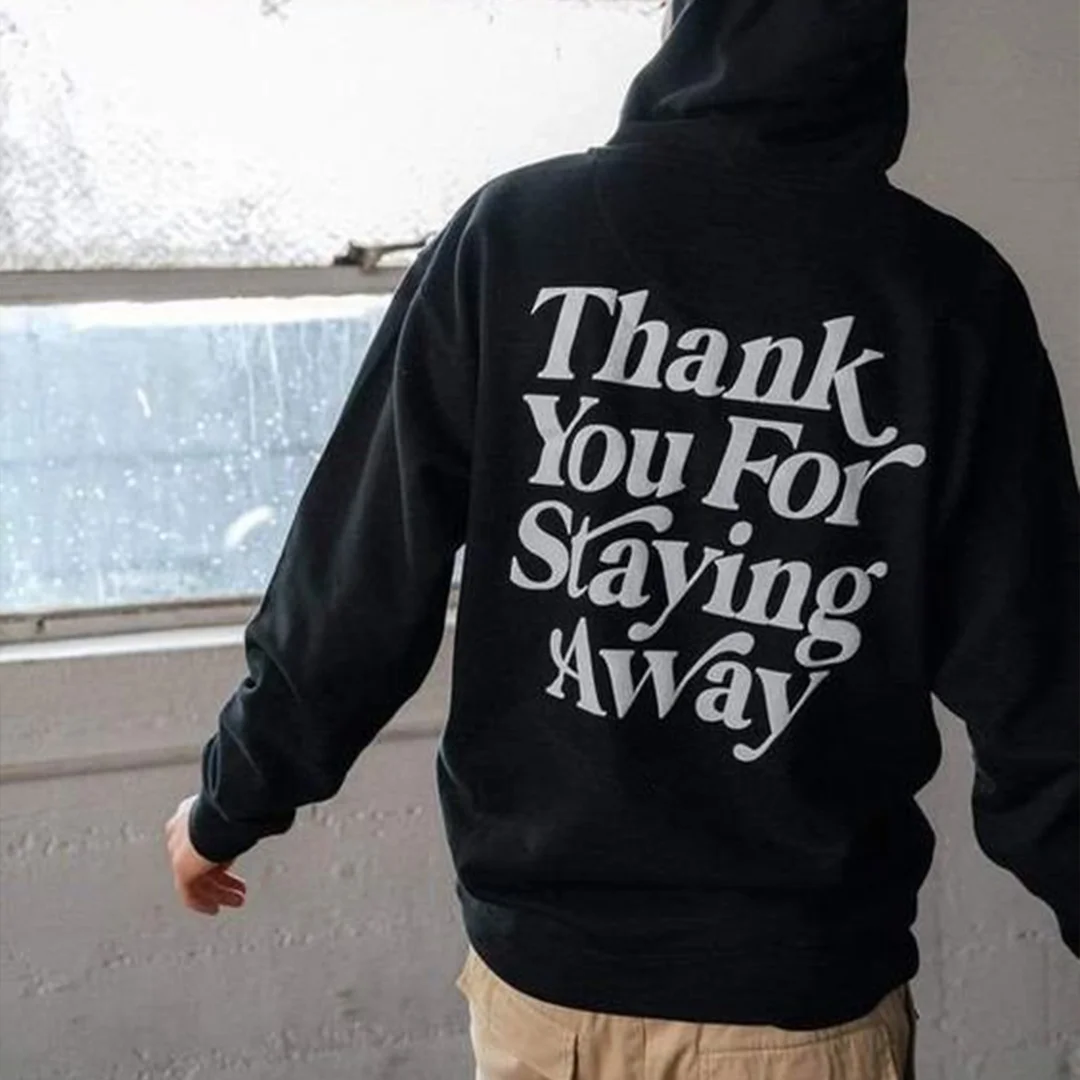 Thank You For Straying Away Hoodie - Krazyskull