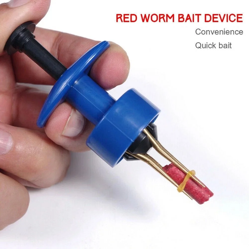 Pellet and Worm Banding Tool for Carp Fishing + Free Rubber Bands 