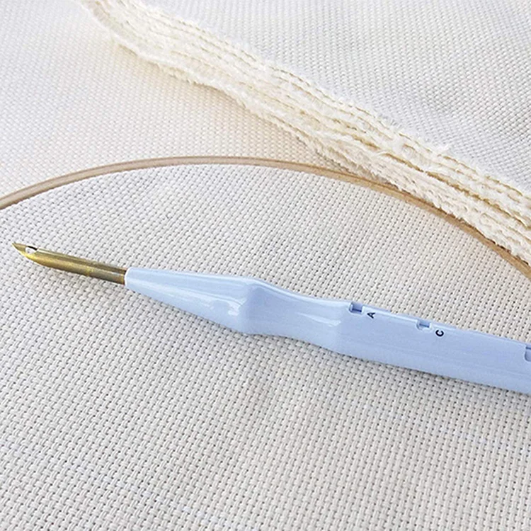 28x28cm Cotton Monks Cloth Punch Needle Needlework DIY Embroidery Fabric