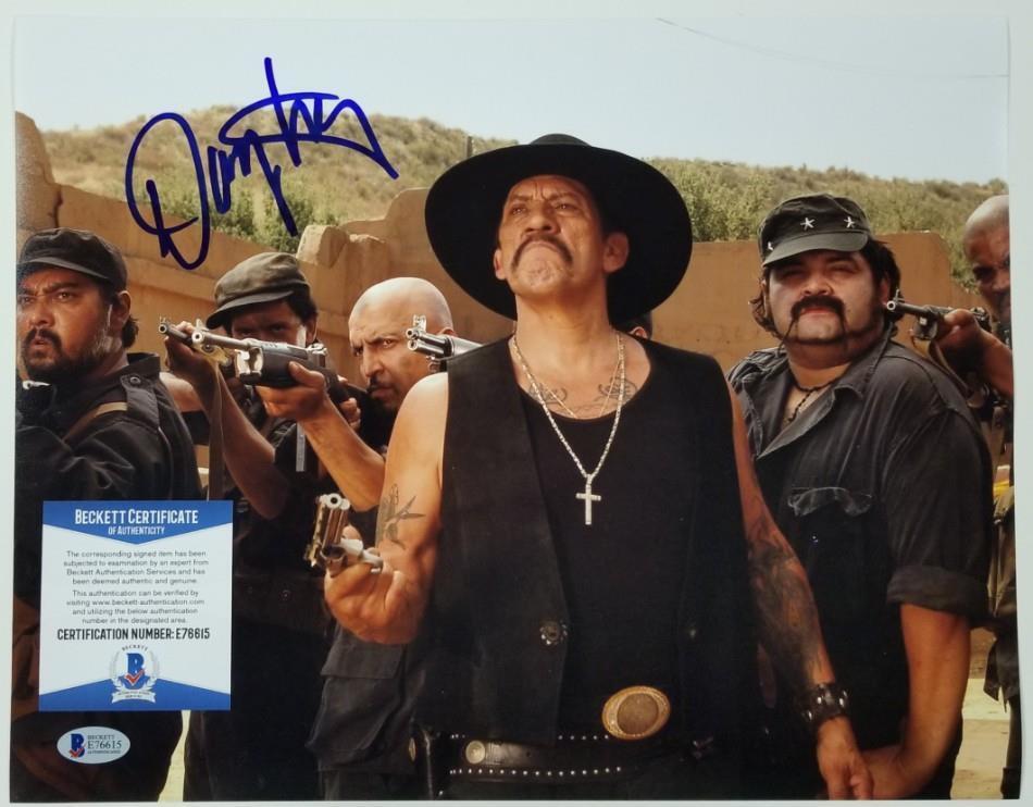 DANNY TREJO Signed 11x14 Photo Poster painting #4 Machete Actor Auto~ Beckett BAS COA