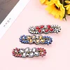 3pcs DIY Full Drill Diamond Painting Hair Clip Flower Leaf Barrette Hairpin