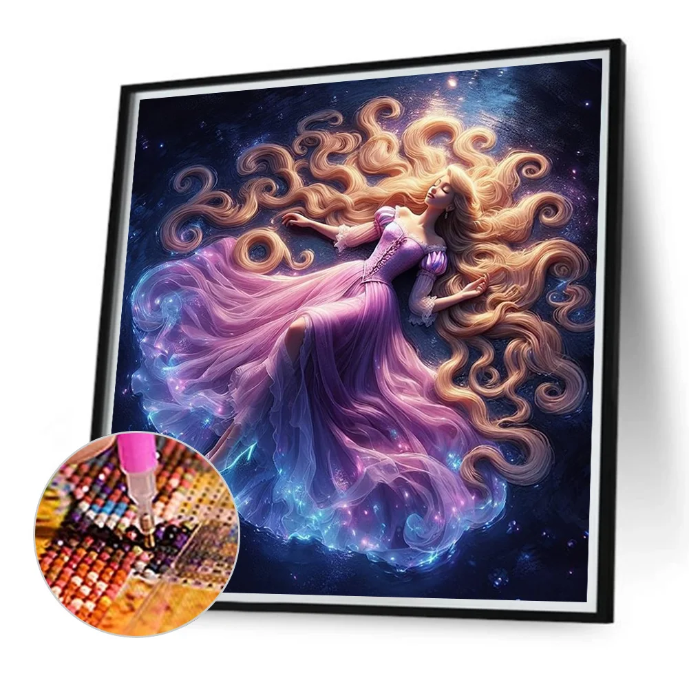 Diamond Painting - Full Round Drill - Princess(Canvas|40*40cm)