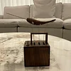 wooden whale, automaton whale, music box, decoration, bird statue, wood art, statue, sculpture, home decor, wood carving, handmade, handicraft