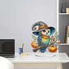 >SALE<Special Shape Pumpkin Owl 5D DIY Diamond Painting Art Tabletop Decorations