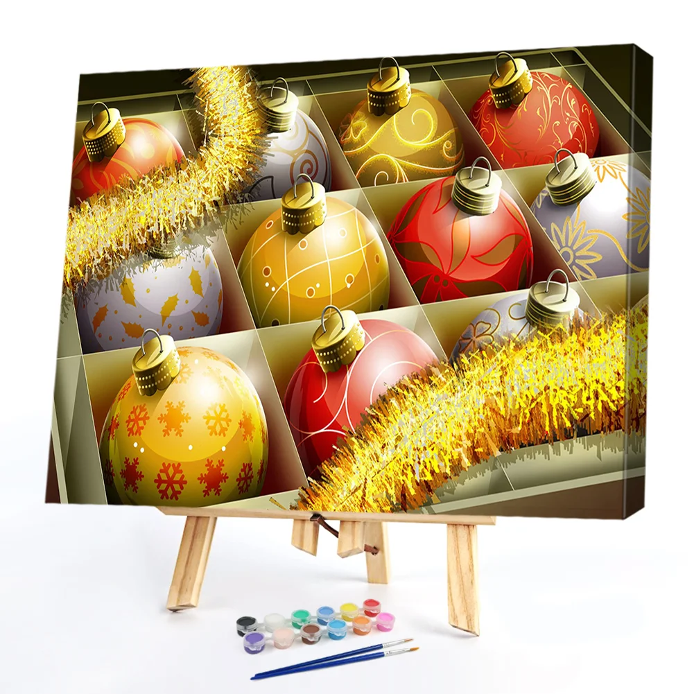Christmas Decorations - Paint By Numbers(50*40CM)