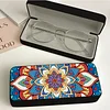 DIY Diamond Painting Leather Mandala Sunglass Storage Box Kit