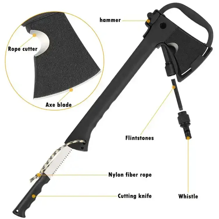 Portable axe Outdoor Chopping Wood Multifunctional Survival Ax