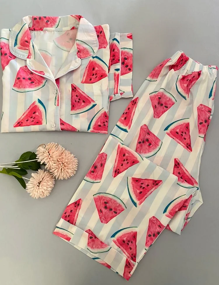 Women's Watermelon Pajama Set