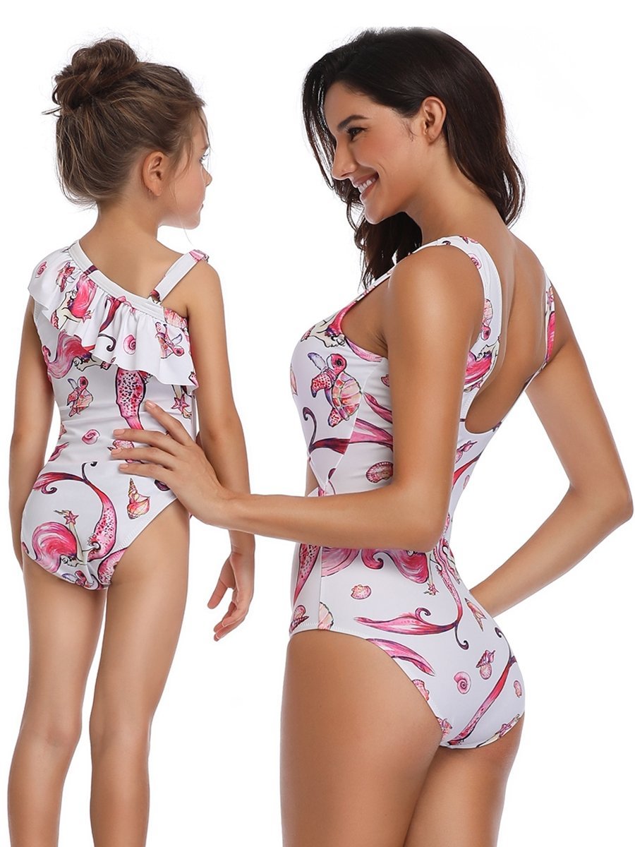 Holiday Swimwear For Women One Piece Swimsuit For Girls