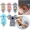 Soothe and Snuggle Otter with Music Lights Portable Plush Baby Toy for Infants