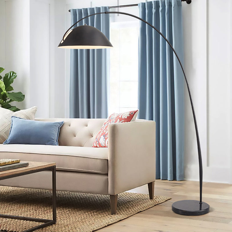 Avi Modrn Fishing Rod Metal Floor Lamp