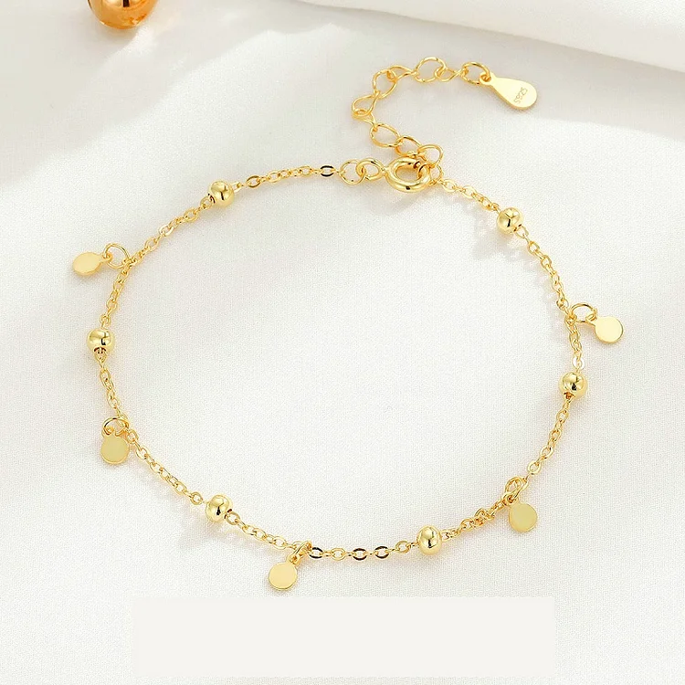 S925 Space Ball Round Card Bracelet